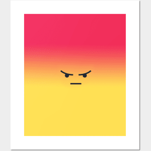 ANGRY REACT Posters and Art